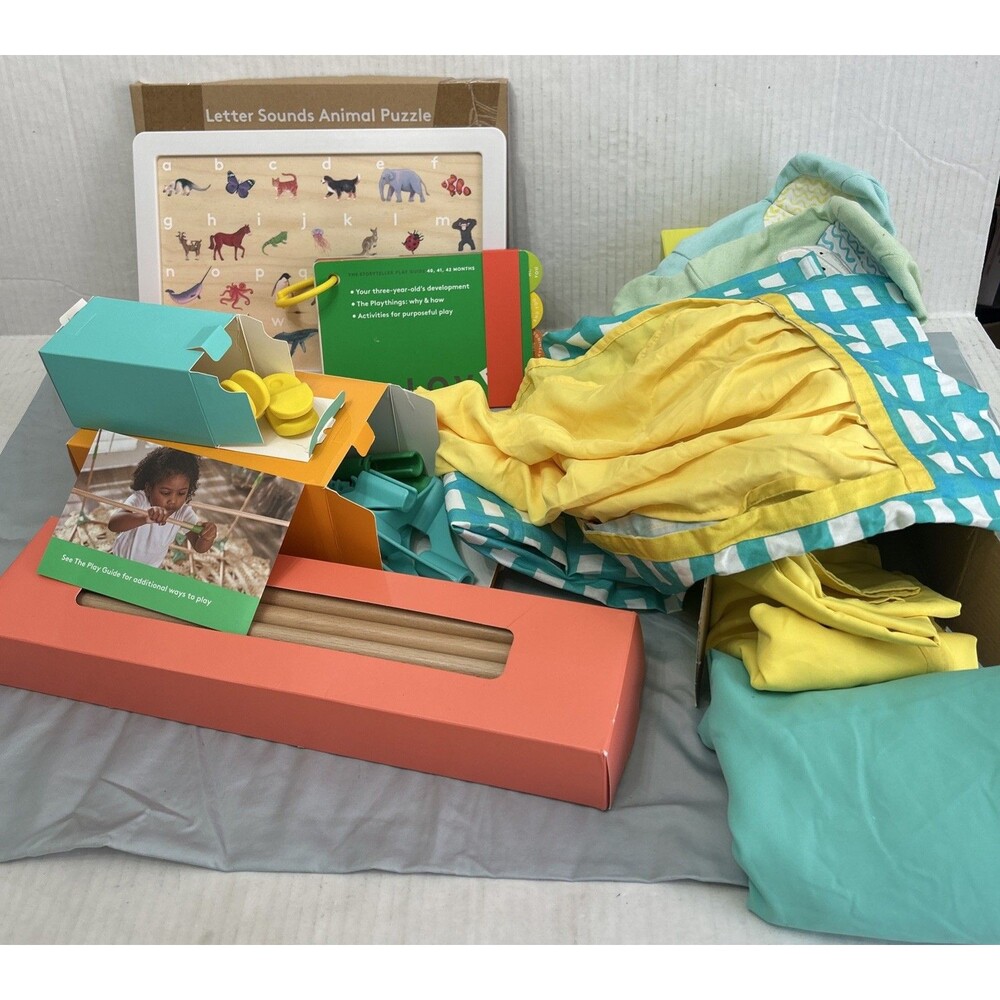 Lovevery The Storyteller Montessori Toy Play Kit Components